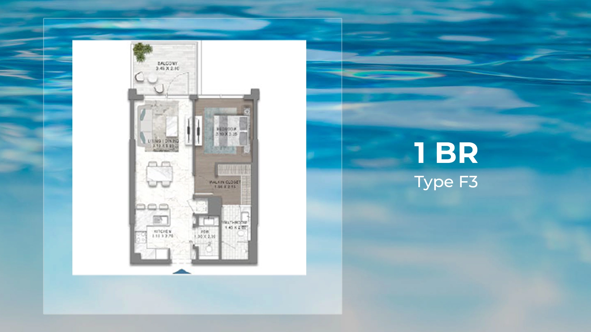 1 BR - Type A